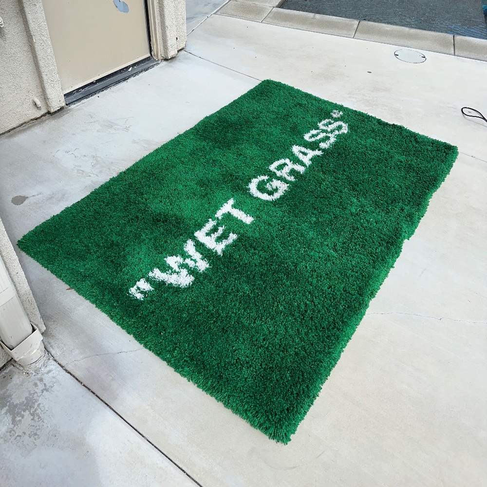 Virgil Abloh x IKEA "WET GRASS" Rug